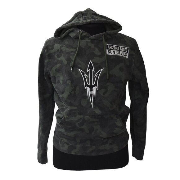 Colosseum Other - Arizona State Sun Devils Camo Hoodie Mens Small Colosseum OHT Flag Trident Logo